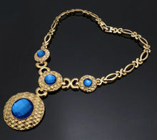 Load image into Gallery viewer, 4PC OCEAN BLUE NECKLACE SET