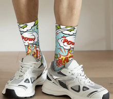 Load image into Gallery viewer, ACTION NOVELTY SOCKS