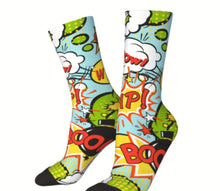 Load image into Gallery viewer, ACTION NOVELTY SOCKS