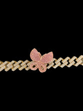Load image into Gallery viewer, BUTTERFLY CUBAN LINK BRACELETS