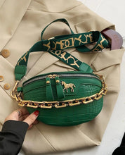 Load image into Gallery viewer, CROCODILE EMBOSSED FANNY PACK