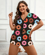 Load image into Gallery viewer, GOING DONUTS SHORT ONESIE