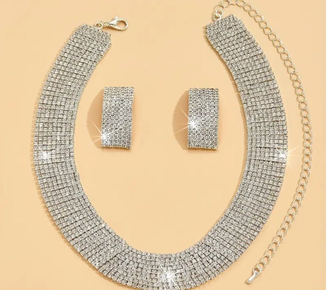 LUXURY 2PC. NECKLACE SET