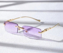 Load image into Gallery viewer, METAL RIMLESS SUNGLASSES