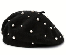 Load image into Gallery viewer, PEARL BERET HAT