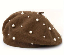 Load image into Gallery viewer, PEARL BERET HAT