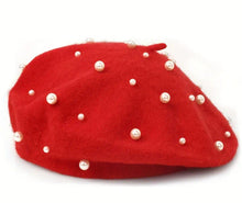 Load image into Gallery viewer, PEARL BERET HAT