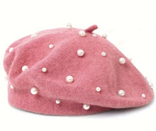Load image into Gallery viewer, PEARL BERET HAT