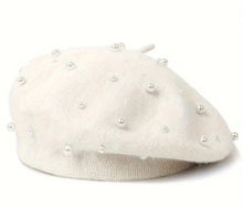 Load image into Gallery viewer, PEARL BERET HAT