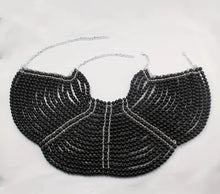 Load image into Gallery viewer, PEARL SHAWL NECKLACE
