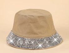 Load image into Gallery viewer, RHINESTONE BUCKET HAT