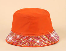 Load image into Gallery viewer, RHINESTONE BUCKET HAT