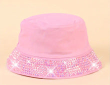 Load image into Gallery viewer, RHINESTONE BUCKET HAT