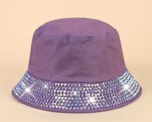 Load image into Gallery viewer, RHINESTONE BUCKET HAT