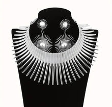 Load image into Gallery viewer, SUN COLLAR NECKLACE SET