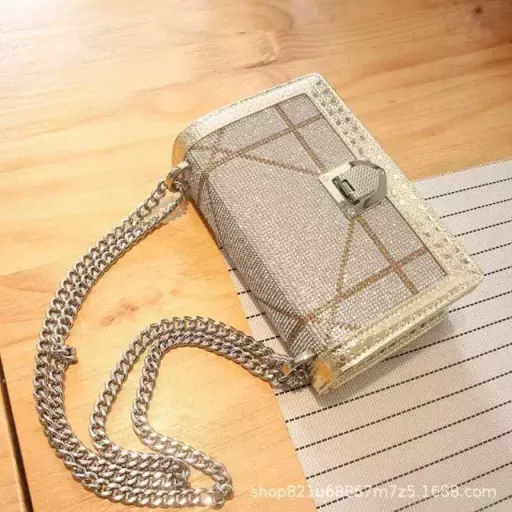 DIAMOND STONE PURSE