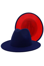 Load image into Gallery viewer, DOUBLE-SIDED FEDORA HAT