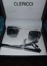 Load image into Gallery viewer, CLERICCI CUFFLINKS & TIE BAR SET