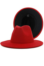 Load image into Gallery viewer, DOUBLE-SIDED FEDORA HAT