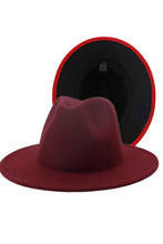 Load image into Gallery viewer, DOUBLE-SIDED FEDORA HAT