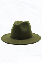 Load image into Gallery viewer, RETRO FLAT BIG BRIM FEDORA HAT