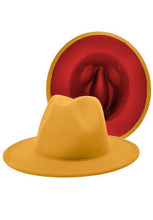 Load image into Gallery viewer, DOUBLE-SIDED FEDORA HAT