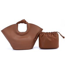 Load image into Gallery viewer, TSB KNOT HANDLE 2N1 TOTE