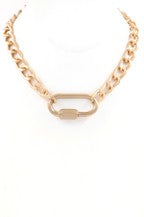 LINKED NECKLACE & BRACELET SET