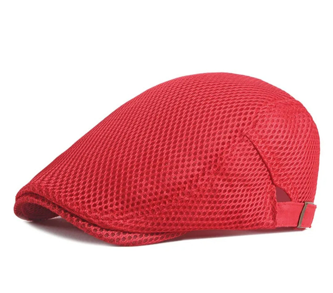 RETRO HOLLOW MESH BERET