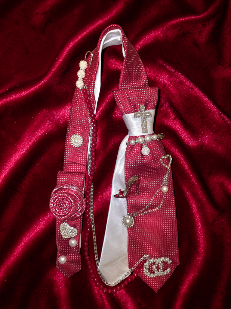 BLESSED IN BLING NECKTIELACE
