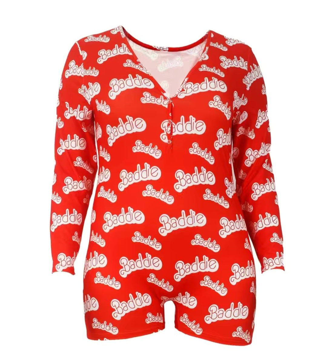 BADDIE LONG SLEEVE ONESIE