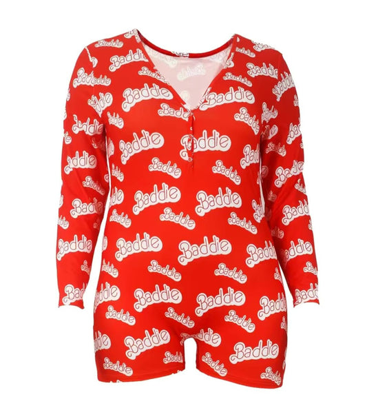 BADDIE LONG SLEEVE ONESIE