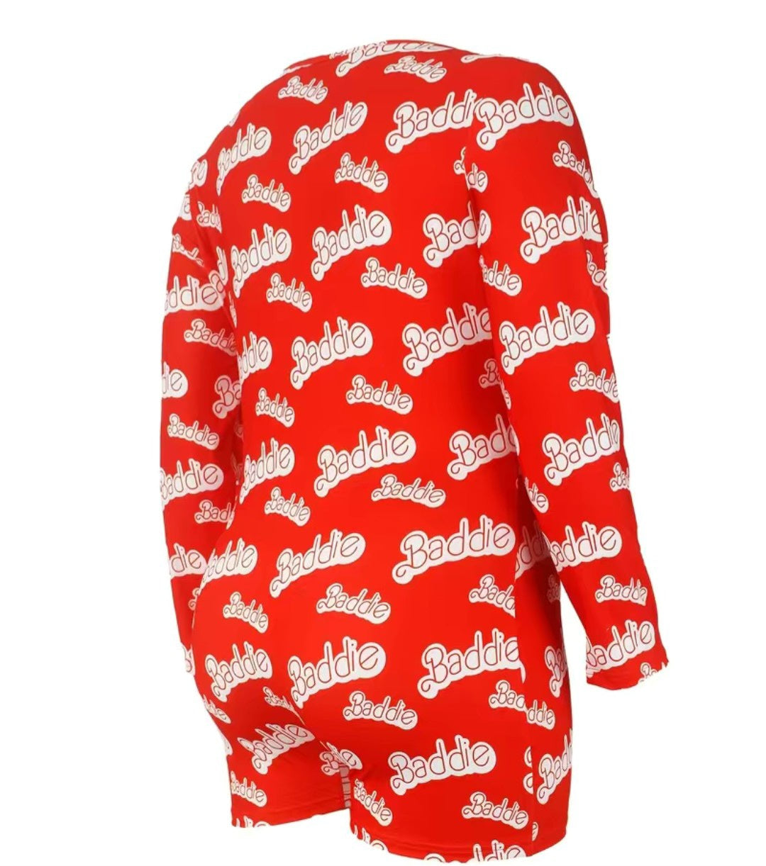 BADDIE LONG SLEEVE ONESIE
