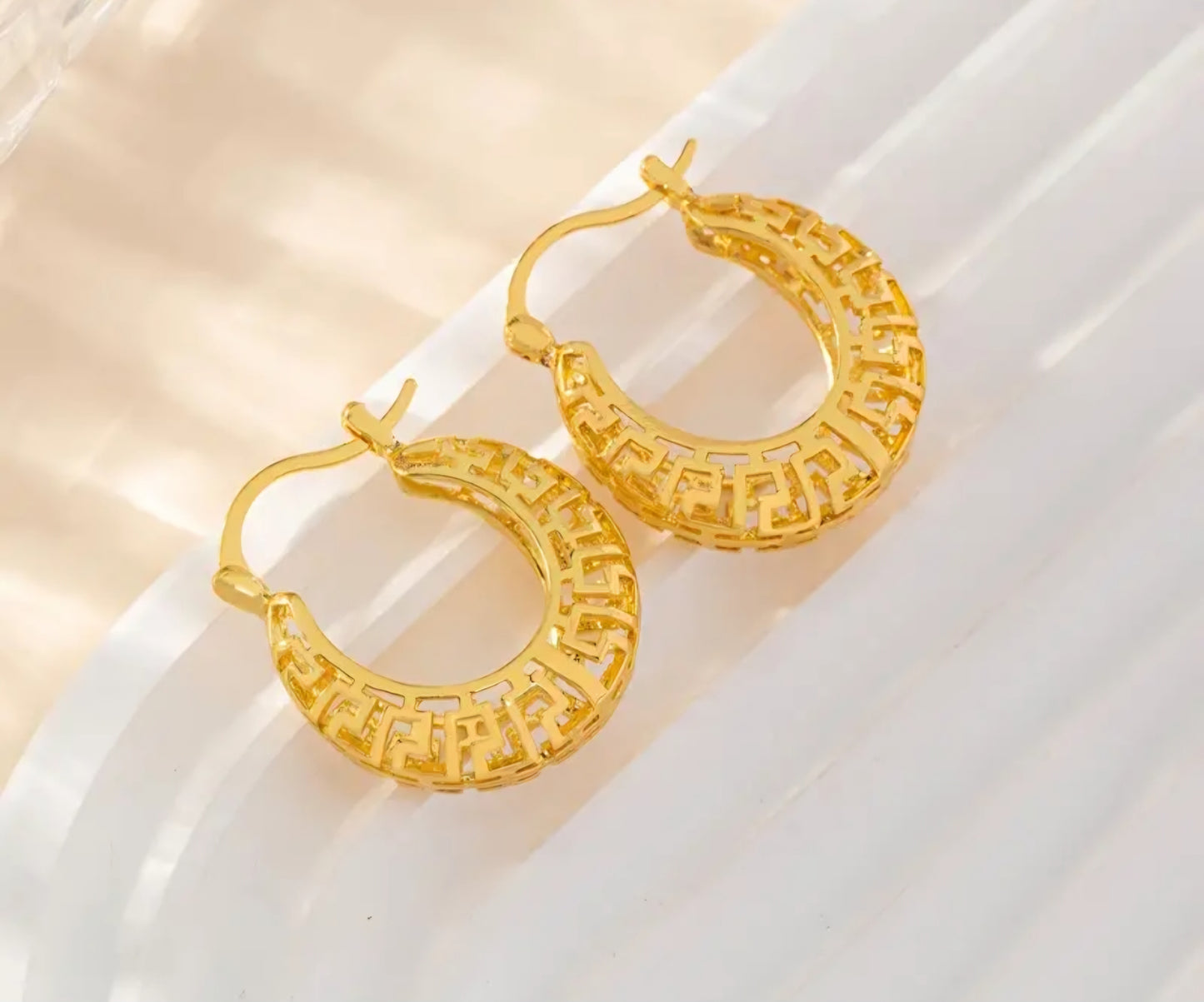 CHUCKY HOOP EARRINGS