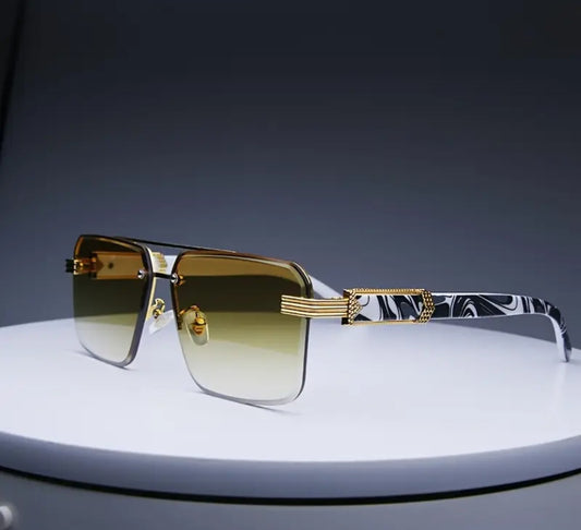DIAMOND CUT MARBLE SUNGLASSES