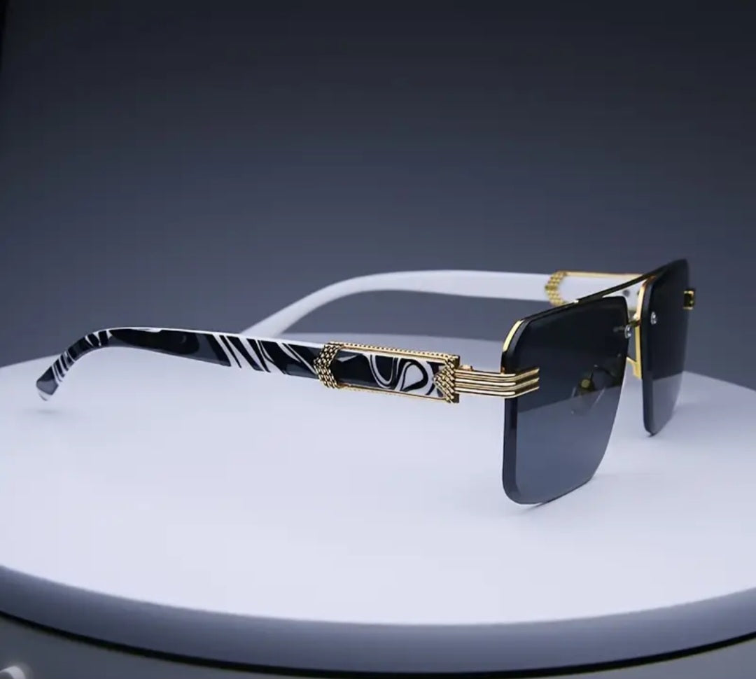 DIAMOND CUT MARBLE SUNGLASSES