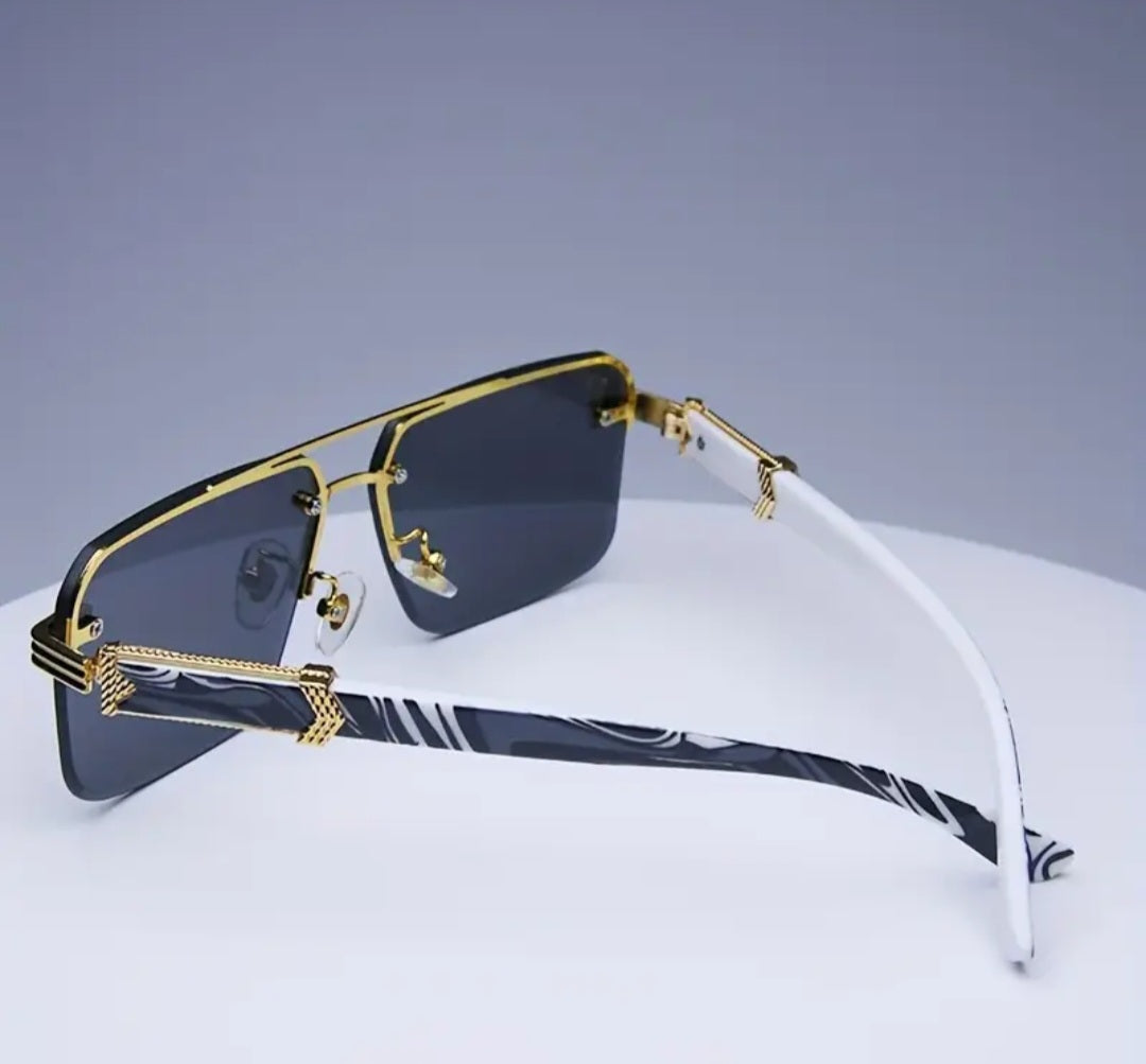 DIAMOND CUT MARBLE SUNGLASSES