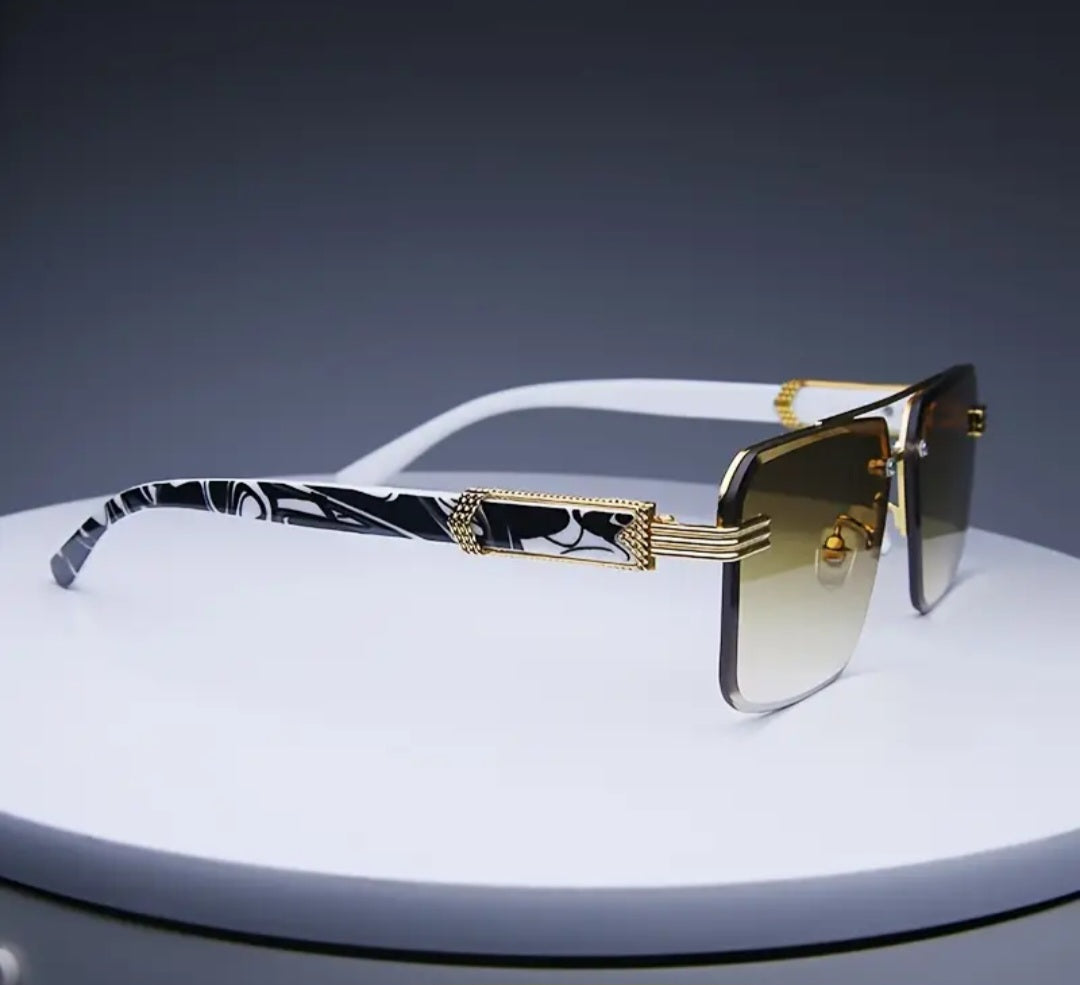 DIAMOND CUT MARBLE SUNGLASSES
