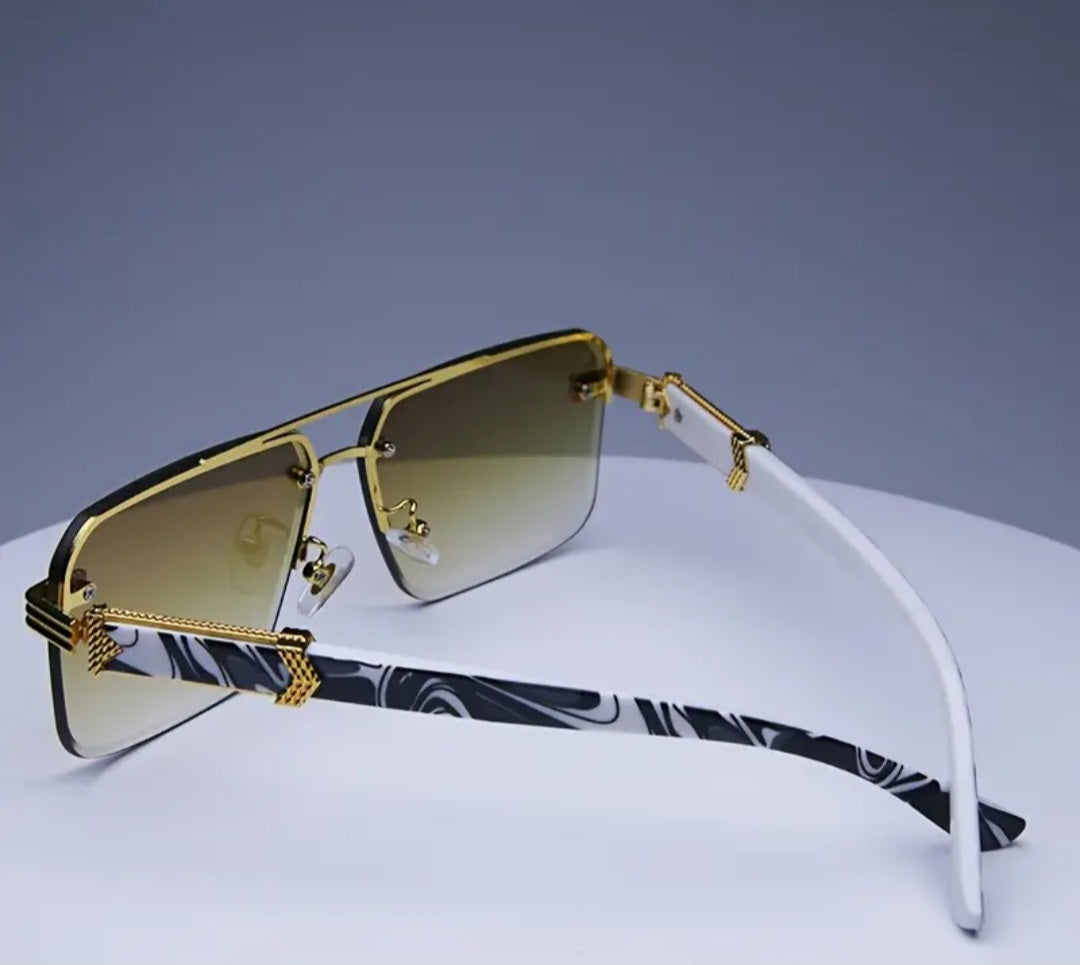 DIAMOND CUT MARBLE SUNGLASSES