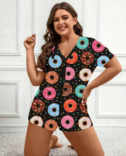 Load image into Gallery viewer, GOING DONUTS SHORT ONESIE
