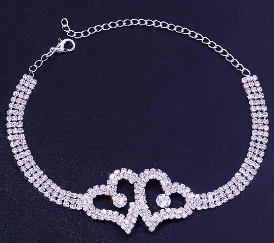HEART TO HEART ANKLET BRACELET