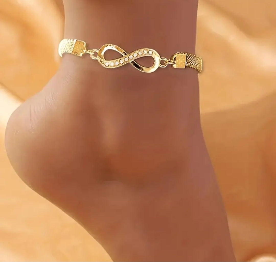 INFINITY ANKLE BRACELET