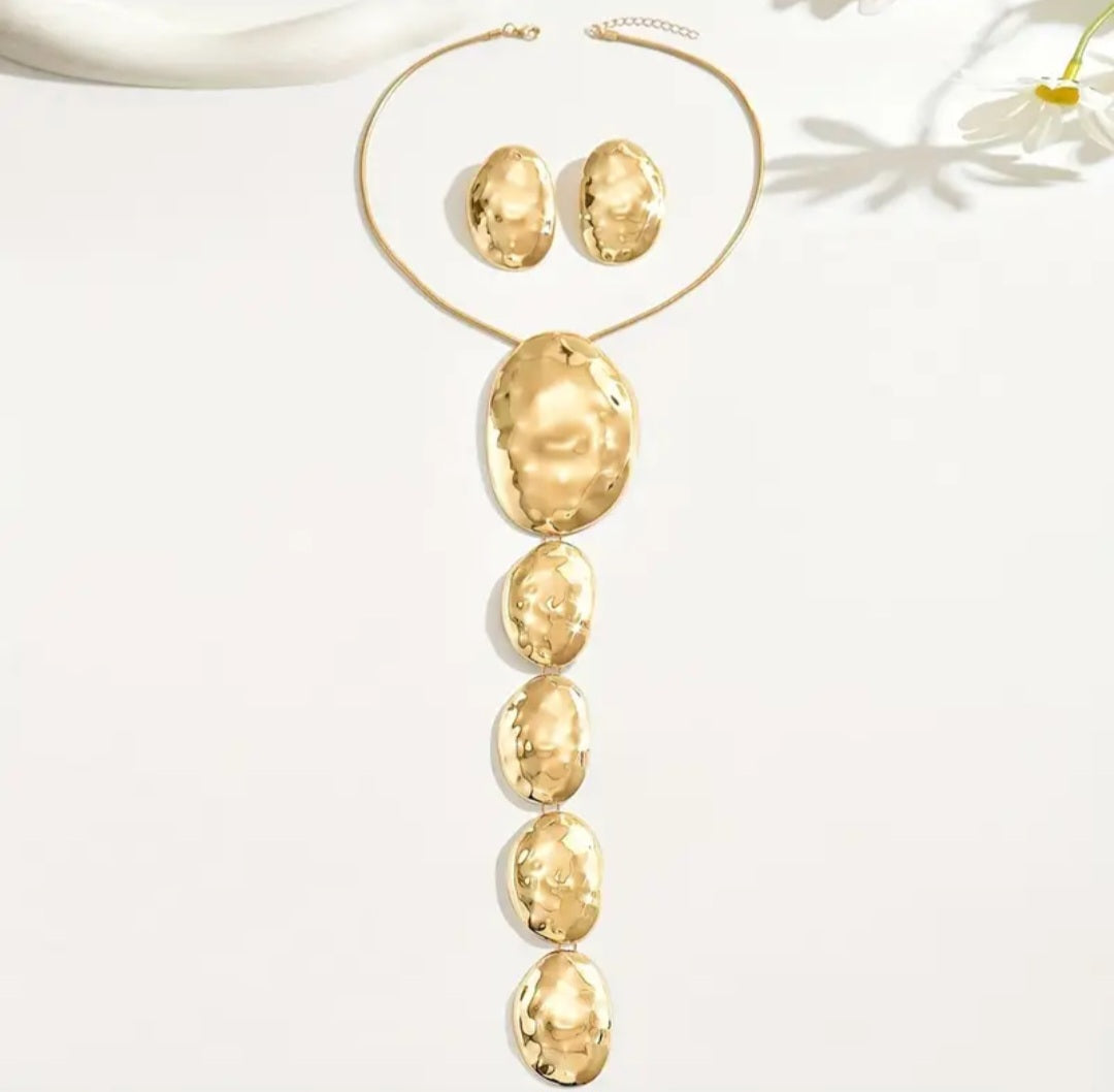 LONG PENDANT NECKLACE SET