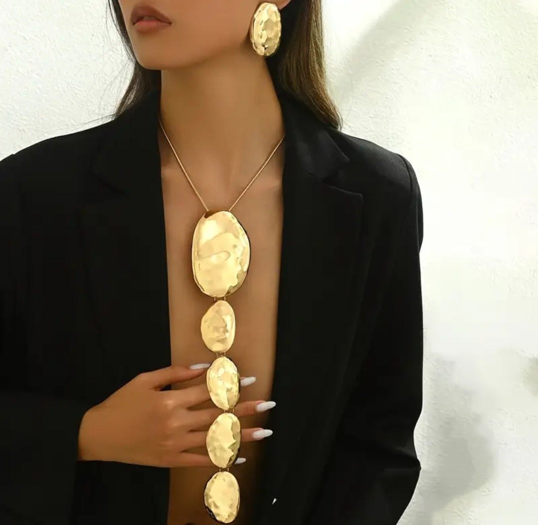LONG PENDANT NECKLACE SET
