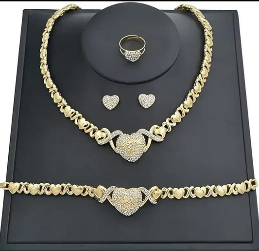 LOVE YOU NECKLACE SET