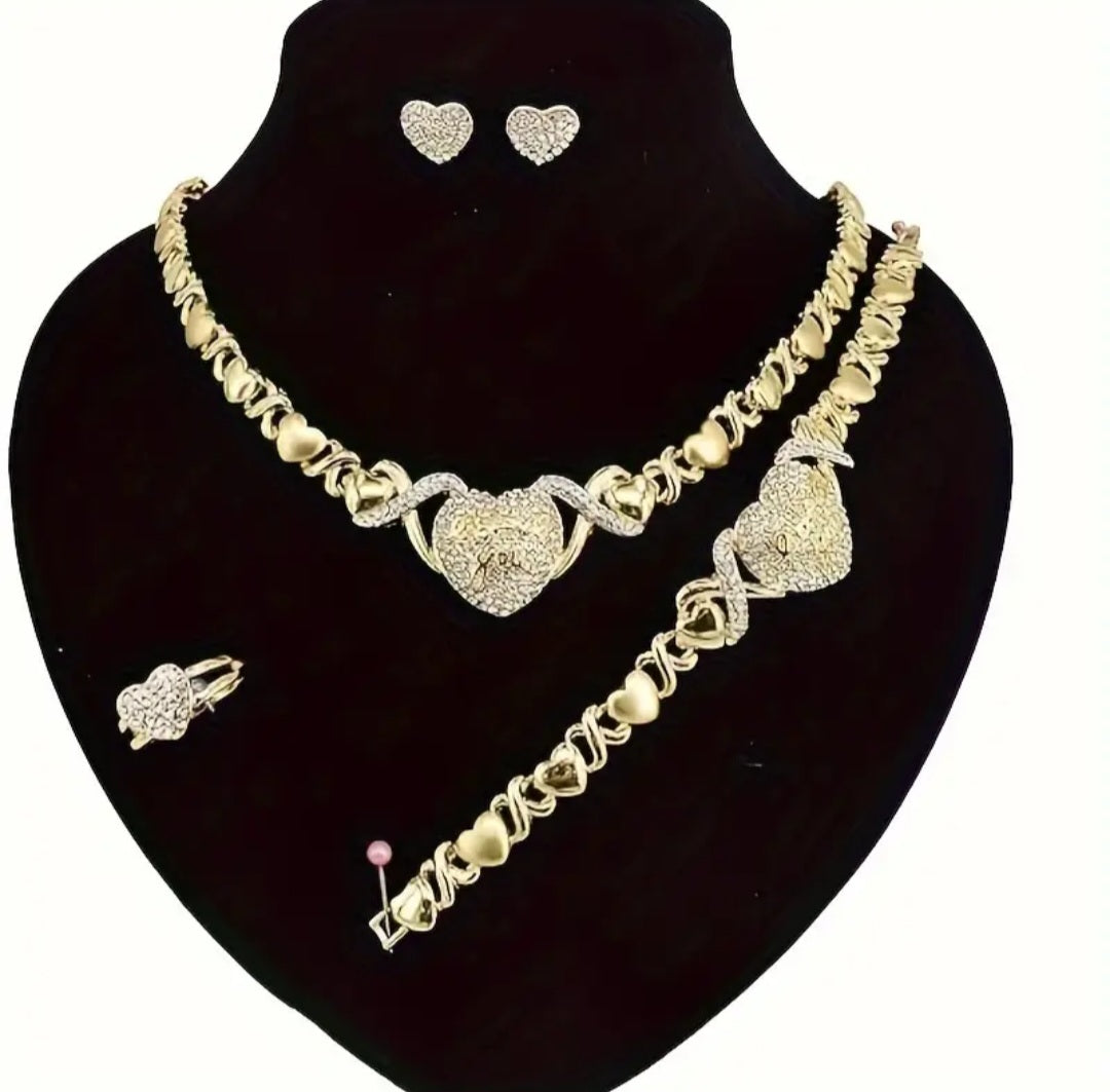 LOVE YOU NECKLACE SET