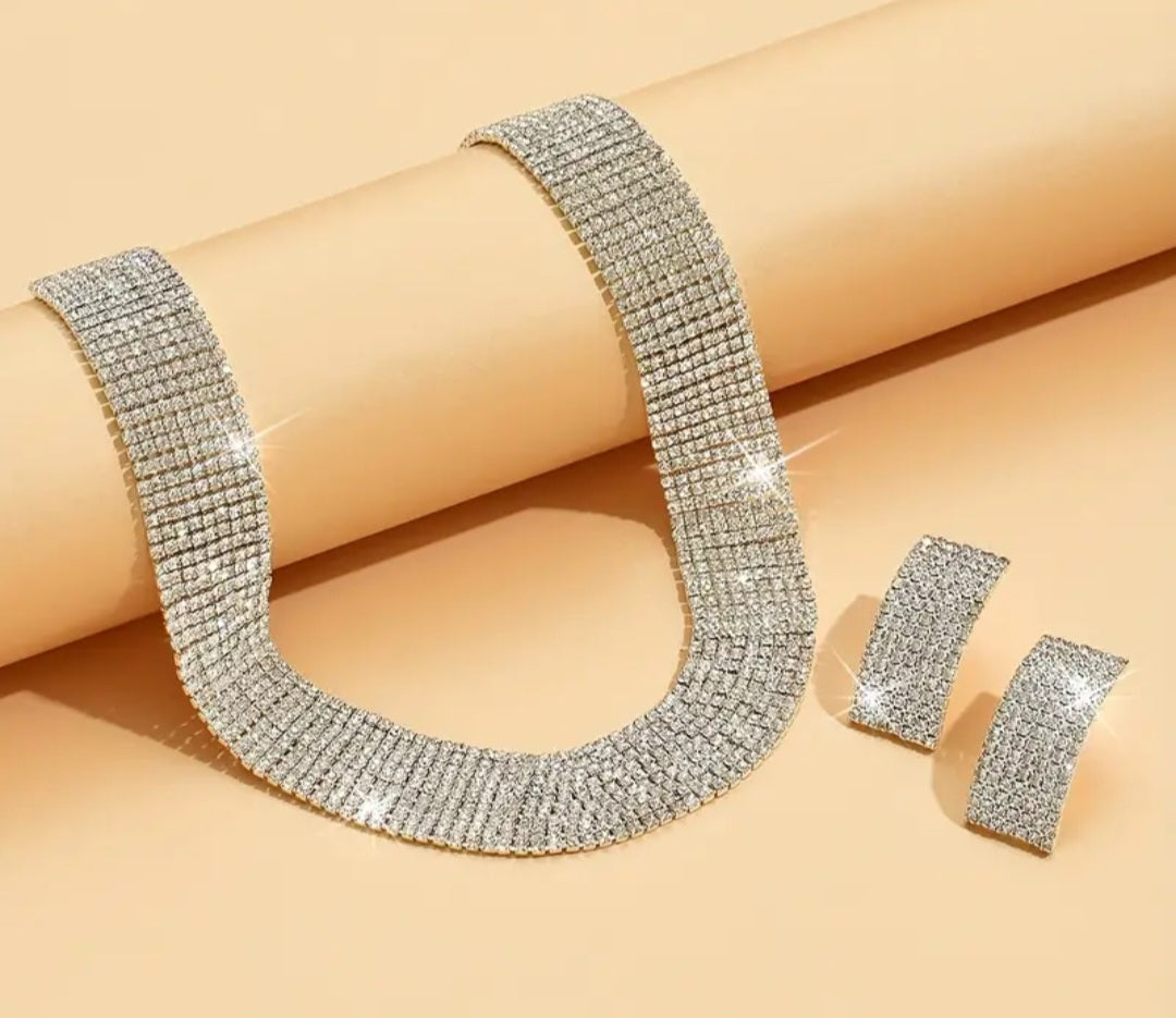 LUXURY 2PC. NECKLACE SET