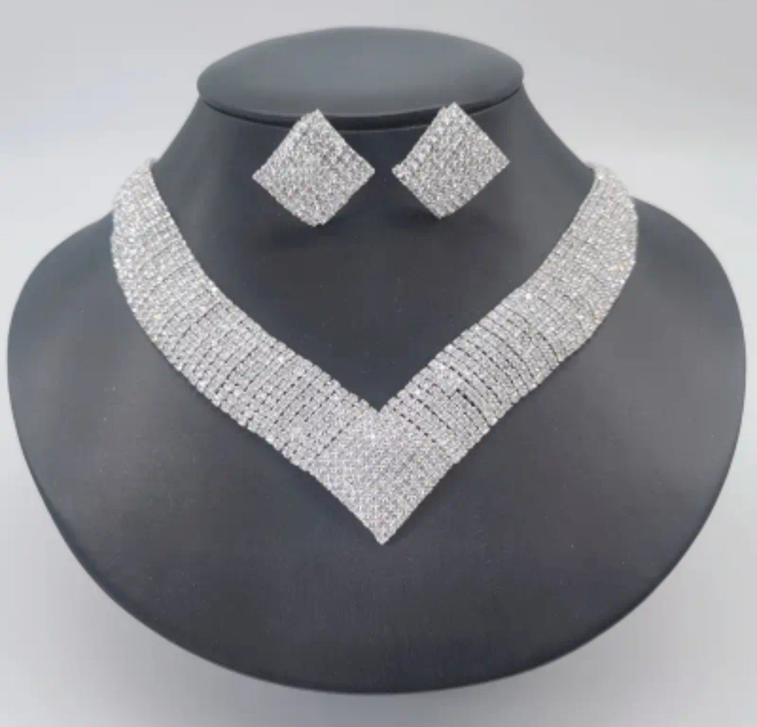 LUXURY 2PC. NECKLACE SET