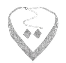 Load image into Gallery viewer, LUXURY NECKLACE &amp; EARRING SET
