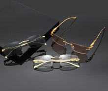 Load image into Gallery viewer, METAL RIMLESS SUNGLASSES
